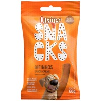 SNACKS BIFINHOS QUATREE SABOR CARNE 60G 