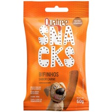 SNACKS BIFINHOS QUATREE SABOR CARNE 60G SNACKS BIFINHOS QUATREE SABOR CARNE 60G
