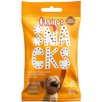 SNACKS BIFINHOS QUATREE SABOR FRANGO 60G 