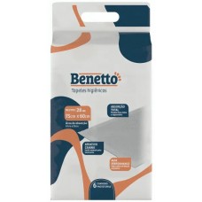 TAPETE HIGIENICO BENETTO 75 X 60CM C/ 28UN