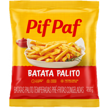 BATATA PRÉ FRITA PIF PAF 400G