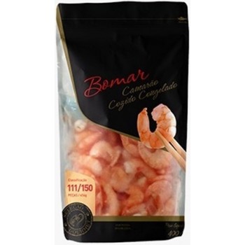 CAMARÃO BOMAR SEM CABECA COZIDO 110/160 400 GR