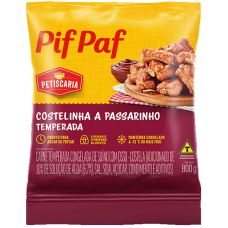 COSTELINHA PIF PAF PETISCO TEMPERADA 800G