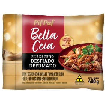 FILE DE PEITO FRANGO DESF DEFUMADO PIF PAF 400G