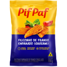 FILEZINHO DE FRANGO EMPANADO PIF PAF SASSAMI 700GR