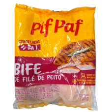 FILÉ DE PEITO FRANGO EM BIFES PIF PAF PCT 700G