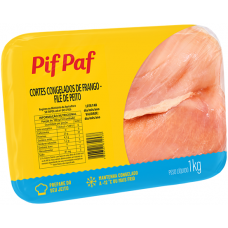 FILE DE PEITO FRANGO PIF PAF BANDEJA 1 KG