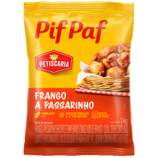 FRANGO A PASSARINHO PIF PAF TEMPERADO 1 KG