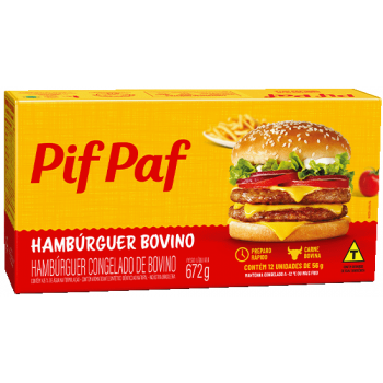 HAMBURGUER BOVINO PIF PAF 672G