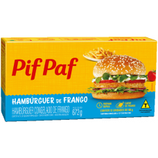 HAMBURGUER DE FRANGO PIF PAF 672 GR