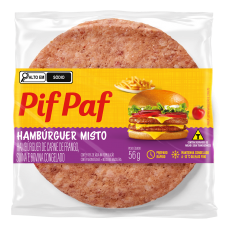 HAMBURGUER PIF PAF MISTO 56G