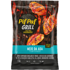 MEIO DA ASA PIF PAF GRILL TEMPERADO 1KG