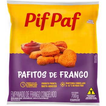 PAFITOS DE FRANGO PIF PAF 700G