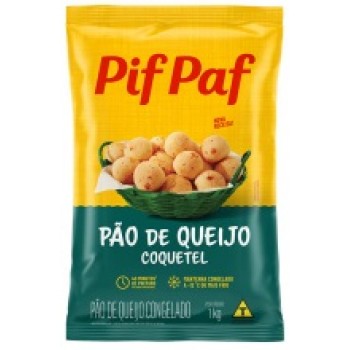 PÃO DE QUEIJO PIF PAF COQUETEL 1KG