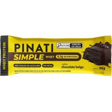 BARRA DE PROTEÍNA PINATI WHEY CHOCOLATE BELGA 35G BARRA DE PROTEÍNA PINATI WHEY CHOCOLATE BELGA 35G
