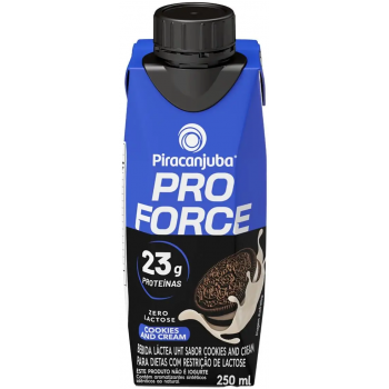 BEB LACTEA PIRACANJUBA PROFORCE 23G COOKIES 250ML