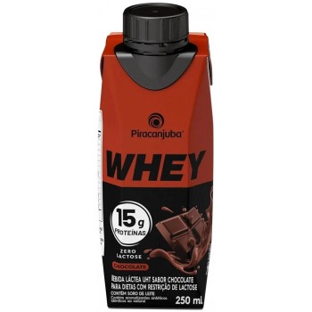 BEB LACTEA WHEY PIRACANJUBA 15G PROT CHOCO 250ML