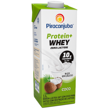 BEB LACTEA WHEY PIRACANJUBA ZERO LACT COCO 1 LT