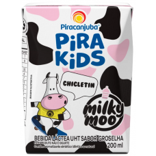 BEBIDA LACTEA PIRAKIDS MILKYMOO CHICLETIN 200ML BEBIDA LACTEA PIRAKIDS MILKYMOO CHICLETIN 200ML