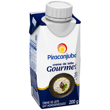 CREME DE LEITE PIRACANJUBA GOURMET TP 200 GR