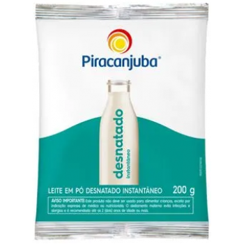 LEITE EM PO PIRACANJUBA DESNATADO 200 GR