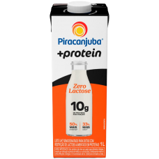 LEITE PIRACANJUBA SEMI DESN  ZERO LAC  PROTEINA 1L