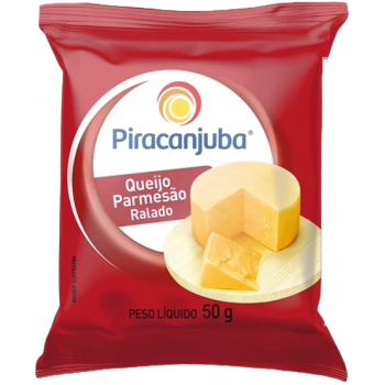 QUEIJO PARMESÃO RALADO PIRACANJUBA 50G