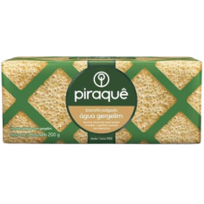 BISCOITO PIRAQUE ÁGUA GERGELIM 215G