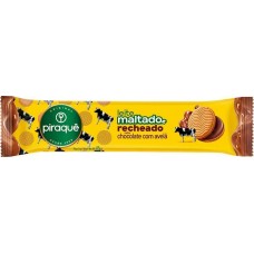 BISCOITO PIRAQUE LEITE MALTADO RECHEADO AVELÃ 85G