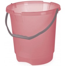 BALDE PLASVALE ROSA TRANSPARENTE 16 LTS