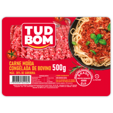 CARNE MOIDA BOVINA TUDBOM PCT 500 GR