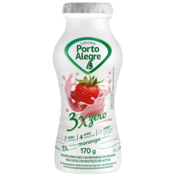 IOGURTE PORTO ALEGRE MORANGO 3X ZERO 170G