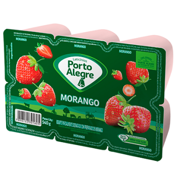 IOGURTE PORTO ALEGRE POLPA MORANGO 540G IOGURTE PORTO ALEGRE POLPA MORANGO 540G