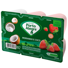 IOGURTE PORTO ALEGRE POLPA MORANGO COCO 540G