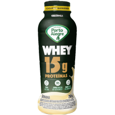 IOGURTE PORTO ALEGRE WHEY BANANA 15G PROT 250G IOGURTE PORTO ALEGRE WHEY BANANA 15G PROT 250G