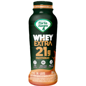IOGURTE PORTO ALEGRE WHEY DOCE LEITE 21G PROT 250G