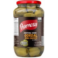 AZEITONA VERDE PRAMESA GORDAL SEM CAROCO 350 GR