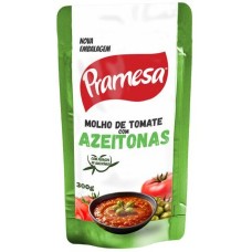 MOLHO DE TOMATE C/ AZEITONA PRAMESA SACHE 300G