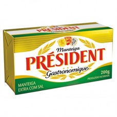 MANTEIGA PRESIDENT GASTRONOMIQUE BARRA 200GR