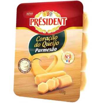 QUEIJO PARMESAO PRESIDENT CILINDRO 180G