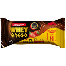 BARRA PROTEINA WHEY HAVANNA NUTRATA MORANGO 40G BARRA PROTEINA WHEY HAVANNA NUTRATA MORANGO 40G