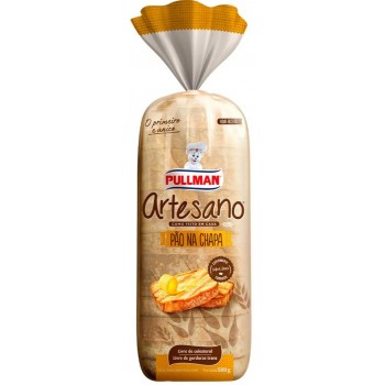 PAO PULLMAN ARTESANO PAO NA CHAPA 500 GR
