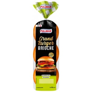 PÃO DE HAMBURGUER BRIOCHE PULLMAN 520G
