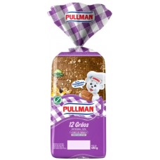PÃO INTEGRAL PULLMAN 12 GRÃOS 450G