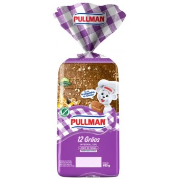 PÃO INTEGRAL PULLMAN 12 GRÃOS 450G