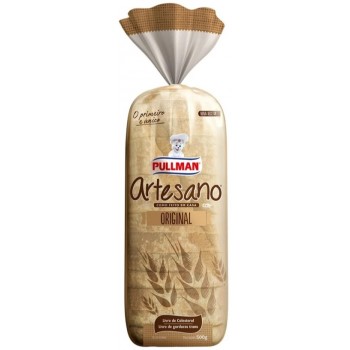 PÃO PULLMAN ARTESANO ORIGINAL 500G