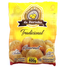 PÃO DE QUEIJO DA DORINHA TRADICIONAL 400G