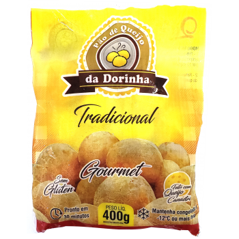 PÃO DE QUEIJO DA DORINHA TRADICIONAL 400G