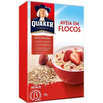 AVEIA QUAKER FLOCOS 165G