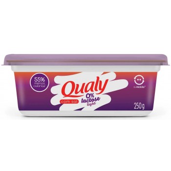 MARGARINA QUALY ZERO LACTOSE LIGHT 250G